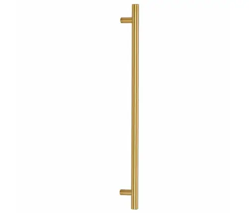 Kapi Käepidemed 5 Tk, Kuldne, 480 Mm, Roostevaba Teras