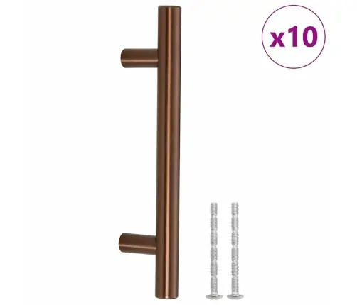 Skapja Rokturi, 10 Gab., Bronzas, 96 Mm, Nerūsējošais Tērauds Vidaxl