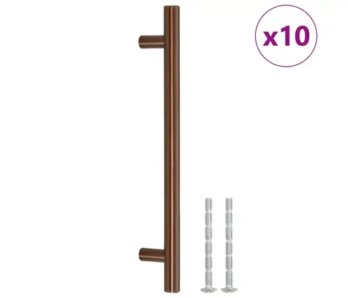 Kapi Käepidemed 10 Tk, Pronks, 160 Mm, Roostevaba Teras