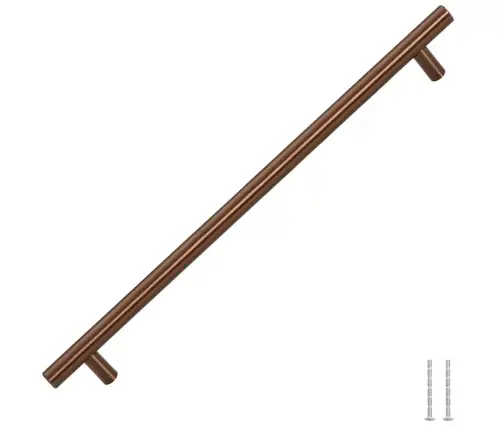 Spintelės Rankenėlės, 5Vnt., Bronzinės, Nerūdijantis Plienas