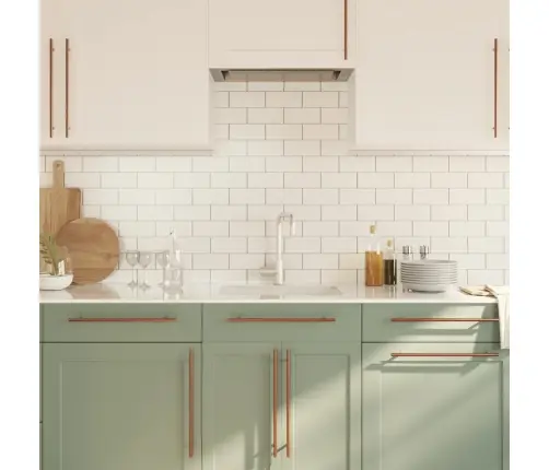 Spintelės Rankenėlės, 5Vnt., Bronzinės, Nerūdijantis Plienas