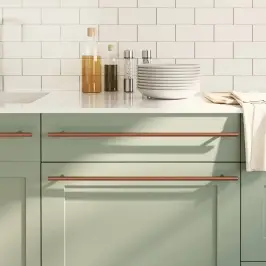 Spintelės Rankenėlės, 5Vnt., Bronzinės, Nerūdijantis Plienas