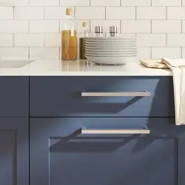 Spintelės Rankenėlės, 5Vnt., Sidabrinės, Nerūdijantis Plienas