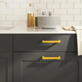 Skapja Rokturi, 10 Gab., Zelta, 128 Mm, Nerūsējošais Tērauds Vidaxl