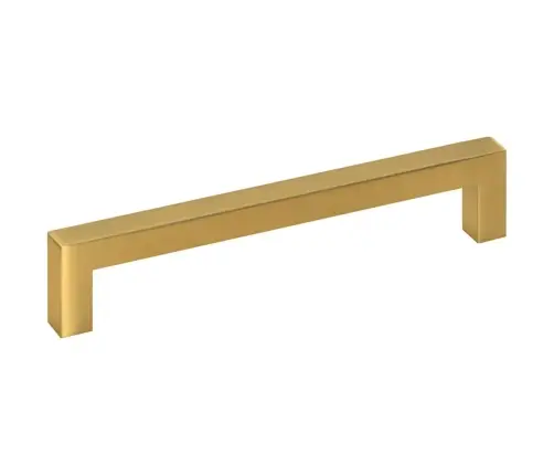 Spintelės Rankenėlės, 10Vnt., Auksinės, Nerūdijantis Plienas