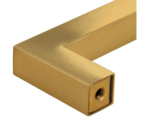 Spintelės Rankenėlės, 5Vnt., Auksinės, Nerūdijantis Plienas