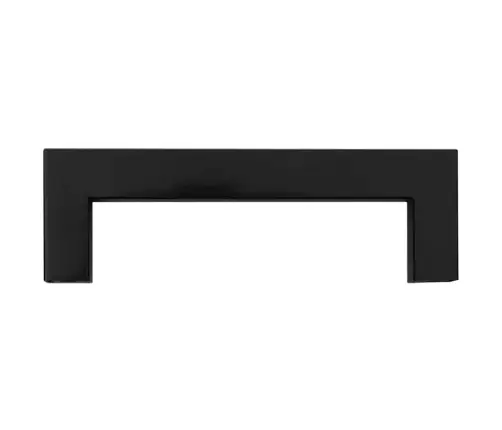 Kapi Käepidemed 10 Tk, Must, 96 Mm, Roostevaba Teras