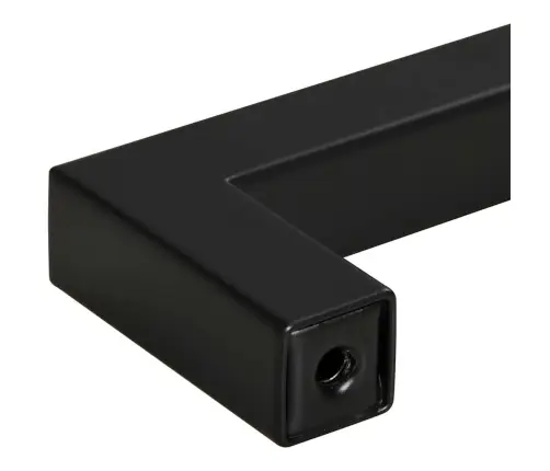 Kapi Käepidemed 10 Tk, Must, 160 Mm, Roostevaba Teras