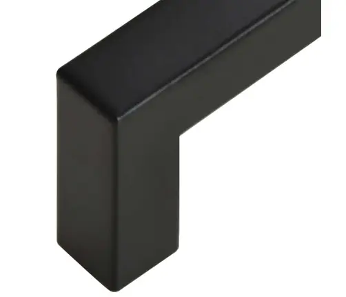 Kapi Käepidemed 10 Tk, Must, 160 Mm, Roostevaba Teras