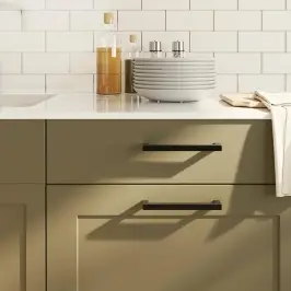 Skapja Rokturi, 10 Gab., Melni, 128 Mm, Nerūsējošais Tērauds Vidaxl