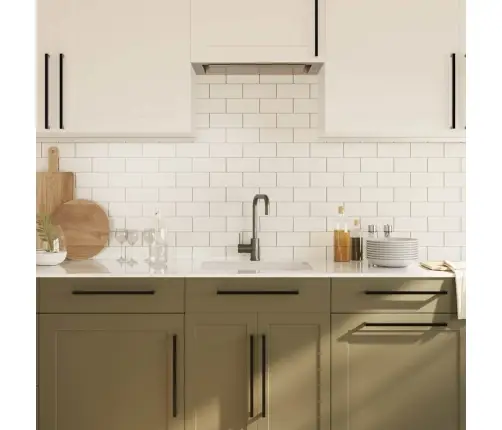 Kapi Käepidemed 5 Tk, Must, 320 Mm, Roostevaba Teras