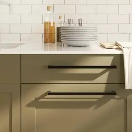 Skapja Rokturi, 5 Gab., Melni, 320 Mm, Nerūsējošais Tērauds Vidaxl