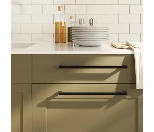 Kapi Käepidemed 5 Tk, Must, 320 Mm, Roostevaba Teras