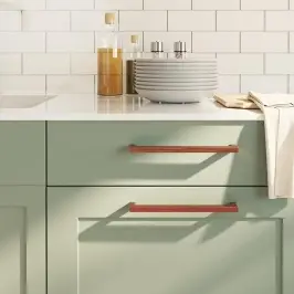 Kapi Käepidemed 5 Tk, Pronks, 224 Mm, Roostevaba Teras