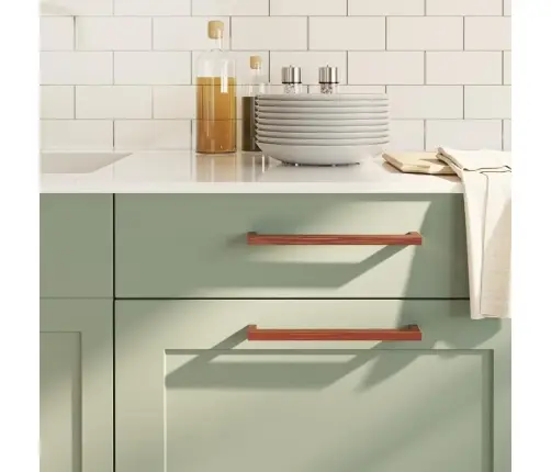 Kapi Käepidemed 5 Tk, Pronks, 224 Mm, Roostevaba Teras