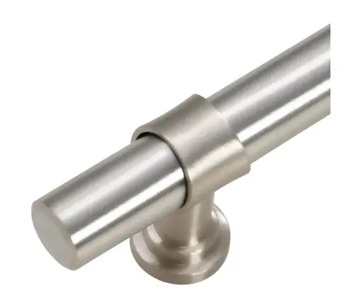 Spintelės Rankenėlės, 5Vnt., Sidabrinės, Nerūdijantis Plienas