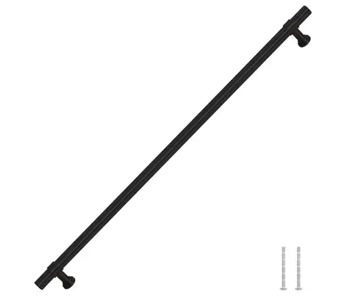 Skapja Rokturi, 5 Gab., Melni, 320 Mm, Nerūsējošais Tērauds Vidaxl