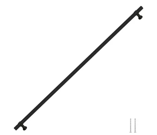 Kapi Käepidemed 5 Tk, Must, 480 Mm, Roostevaba Teras