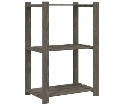 3-Korruseline Hoiuriiul, Hall, 60X38X90 cm Männipuit