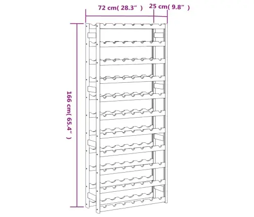 Veiniriiul 77 Pudelile, Must, Männipuit