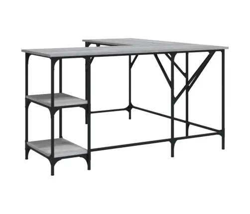 Rašomasis Stalas, Pilkas Ąžuolo, 139X139X75cm Apdirbta Mediena