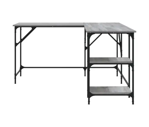 Rašomasis Stalas, Pilkas Ąžuolo, 139X139X75cm Apdirbta Mediena