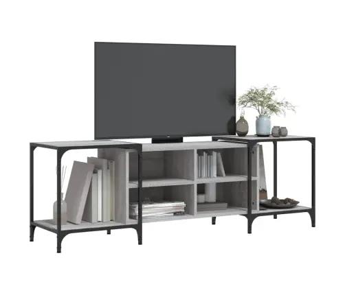 Tv Skapītis, Pelēka Ozola Krāsa, 153X37X50Cm, Inženierijas Koks Vidaxl Tv Skapītis, Pelēka Ozola Krāsa, 153X37X50Cm, Inženierijas Koks Vidaxl