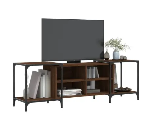 Televizoriaus Spintelė, Ruda Ąžuolo, 153X37X50cm Mediena