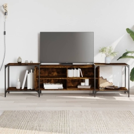 Tv Skapītis, Ozolkoka Krāsa, 203X37X50 Cm, Inženierijas Koks Vidaxl