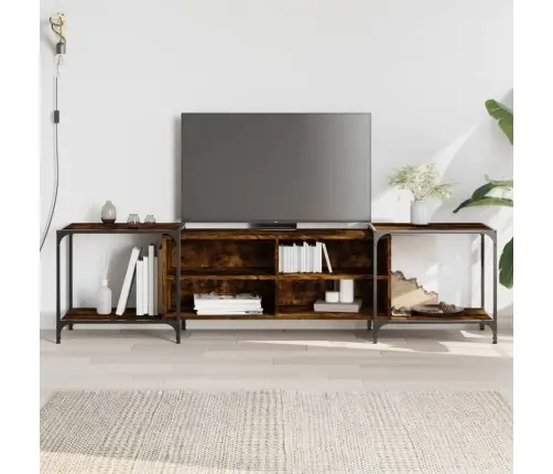 Tv Skapītis, Ozolkoka Krāsa, 203X37X50 Cm, Inženierijas Koks Vidaxl