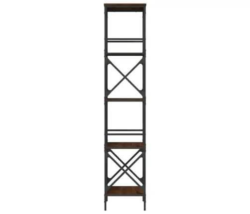 Grāmatu Plaukts, 5 Līmeņi, Ozola Krāsa, 59X35X171 Cm, Koks Vidaxl