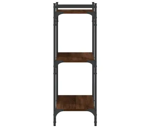 Grāmatu Plaukts, 3 Līmeņi, 60X30X86 Cm, Inženierijas Koks Vidaxl