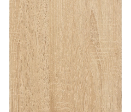 Konsoles Galdiņš, Koka Krāsa, 75X30,5X75 Cm, Inženierijas Koks Vidaxl