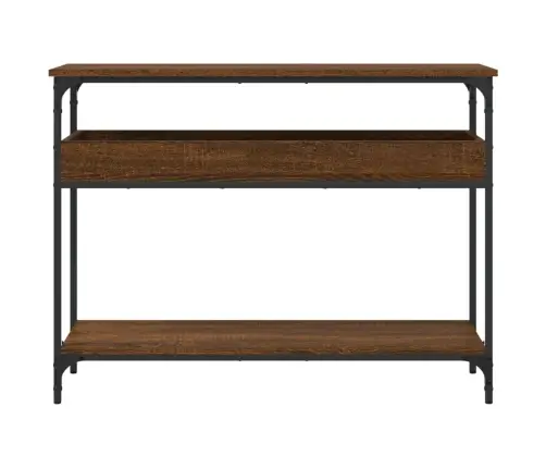 Konsoles Galdiņš, Brūna Ozola, 100X29X75 Cm, Inženierijas Koks Vidaxl