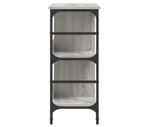 Kumode, Pelēks, 102X32X73,5 Cm, Inženierijas Koks Vidaxl