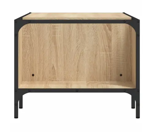 Kafijas Galdiņš Ar Plauktu, Ozolkoka Krāsa, 100X51X40 Cm Vidaxl