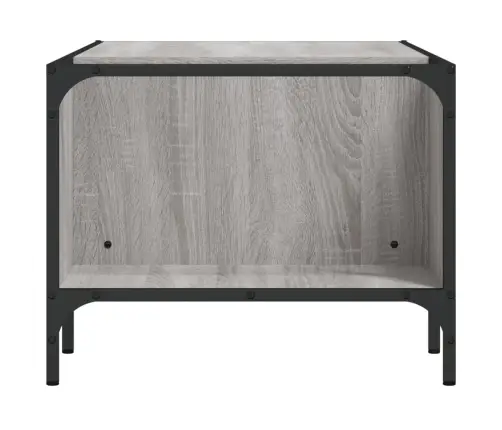 Riiuliga Kohvilaud, Hall Sonoma, 100 X 51 X 40 cm Tehispuit