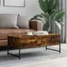 Kohvilaud, Suitsutatud Tamm, 101 X 49 X 39,5 cm Tehispuit Kohvilaud, Suitsutatud Tamm, 101 X 49 X 39,5 cm Tehispuit