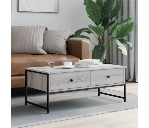 Kavos Staliukas, Pilkas Ąžuolo, 101X49X39,5cm Apdirbta Mediena