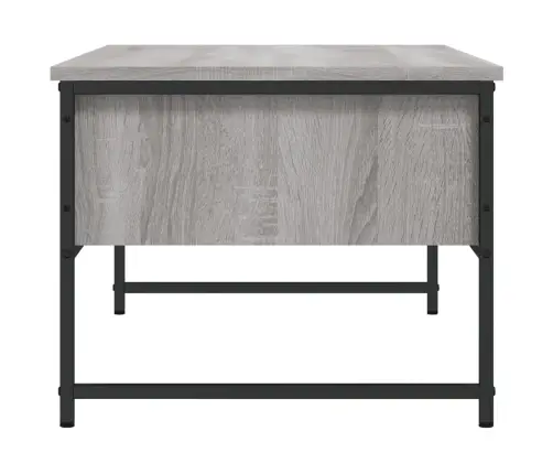 Kavos Staliukas, Pilkas Ąžuolo, 101X49X39,5cm Apdirbta Mediena