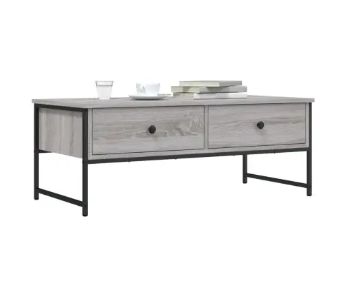 Kavos Staliukas, Pilkas Ąžuolo, 101X49X39,5cm Apdirbta Mediena