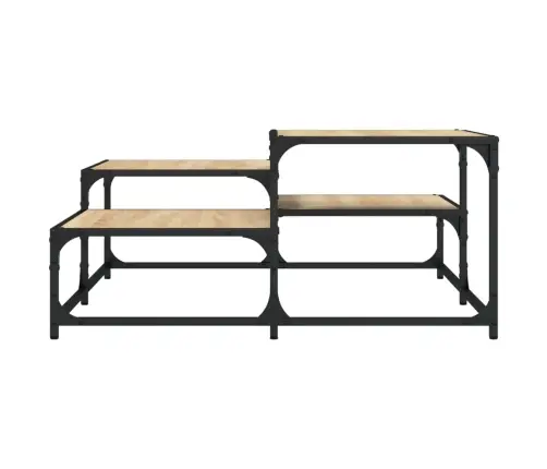 Kohvilaud, Sonoma Tamm, 87,5 X 87,5 X 40 cm Tehispuit