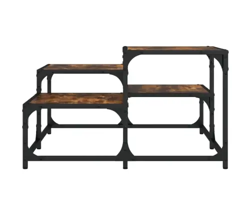 Kafijas Galdiņš, Ozola Krāsa, 68X68X40 Cm, Inženierijas Koks Vidaxl