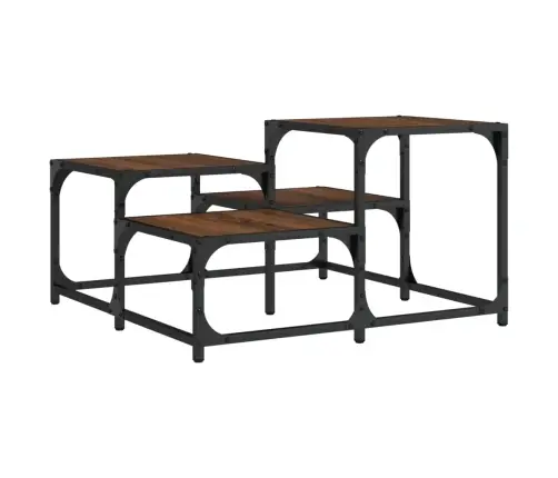 Kafijas Galdiņš, Ozolkoka Krāsa, 68X68X40 Cm, Inženierijas Koks Vidaxl Kafijas Galdiņš, Ozolkoka Krāsa, 68X68X40 Cm, Inženierijas Koks Vidaxl