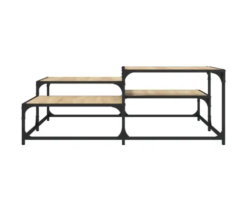 Kohvilaud, Sonoma Tamm, 107 X 107 X 40 cm Tehispuit