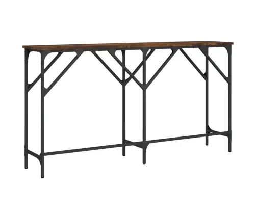 Konsoollaud, Suitsutatud Tamm, 140 X 29 X 75 cm Tehispuit