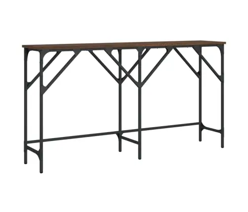 Konsoollaud, Pruun Tamm, 140 X 29 X 75 cm Tehispuit