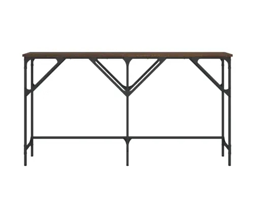 Konsoollaud, Pruun Tamm, 140 X 29 X 75 cm Tehispuit