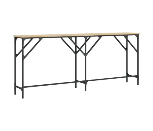 Konsoles Galdiņš, Koka Krāsa, 180X29X75 Cm, Inženierijas Koks Vidaxl