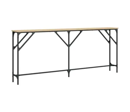 Konsoles Galdiņš, Koka Krāsa, 180X23X75 Cm, Inženierijas Koks Vidaxl Konsoles Galdiņš, Koka Krāsa, 180X23X75 Cm, Inženierijas Koks Vidaxl
